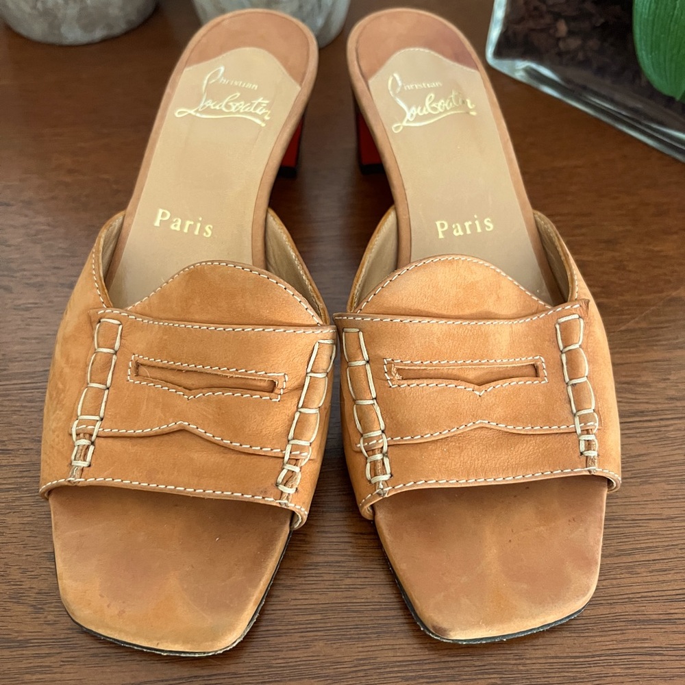Christian Louboutin mules